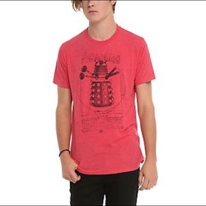 Doctor Who Dalek Vitruvian Man Shirt